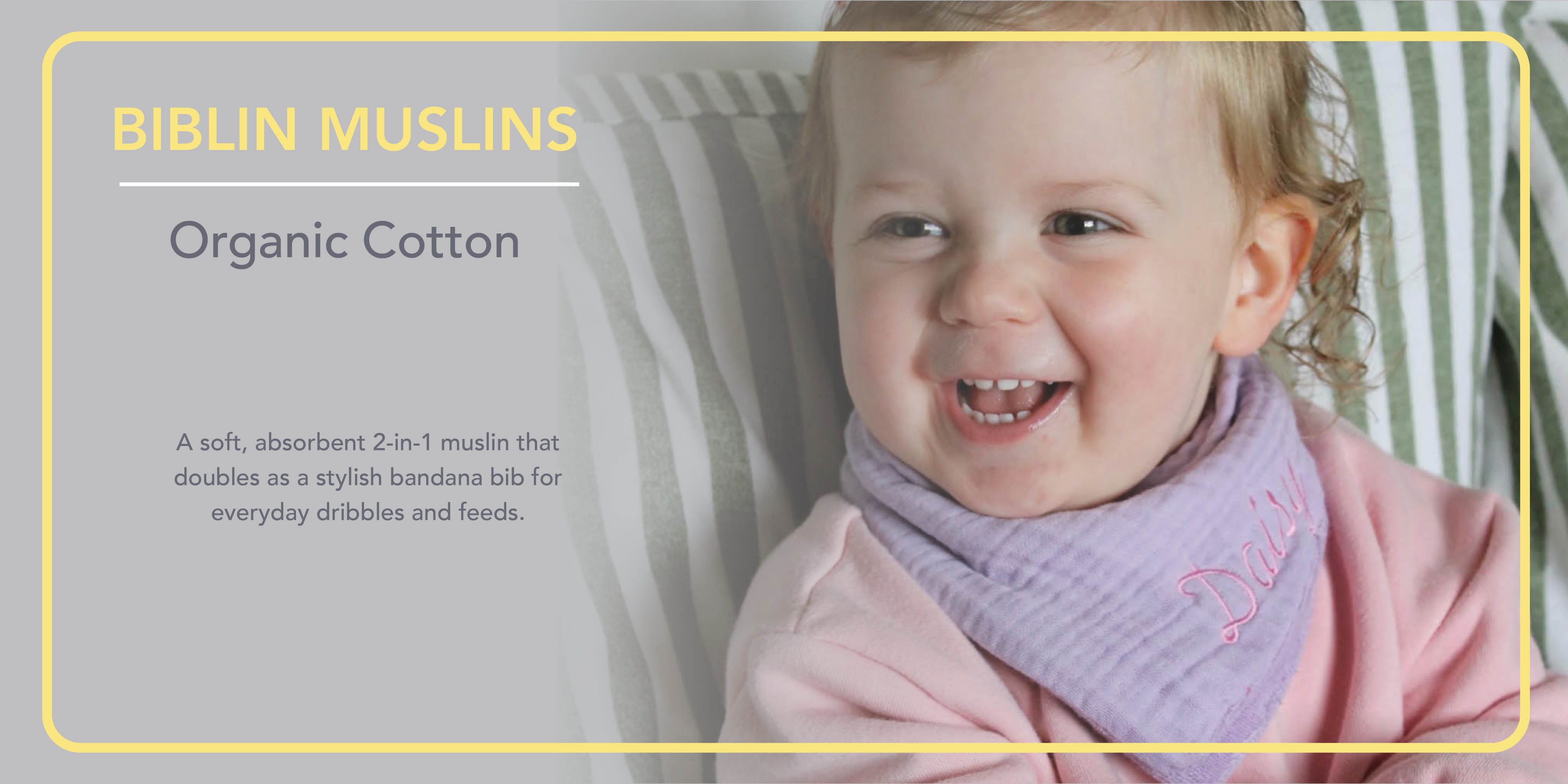 Organic Cotton Biblin muslins