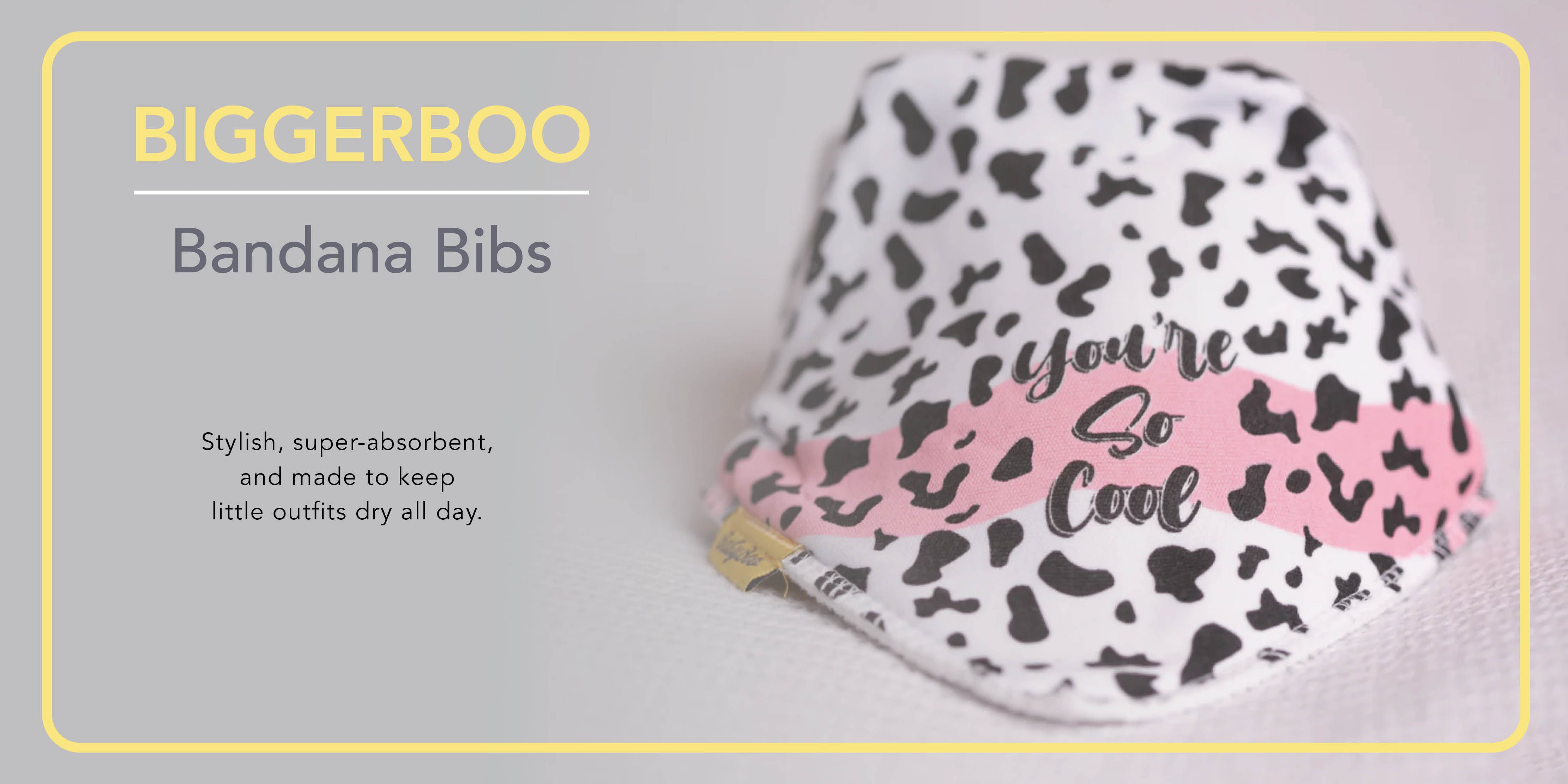 BiggerBoo Bandana Bibs