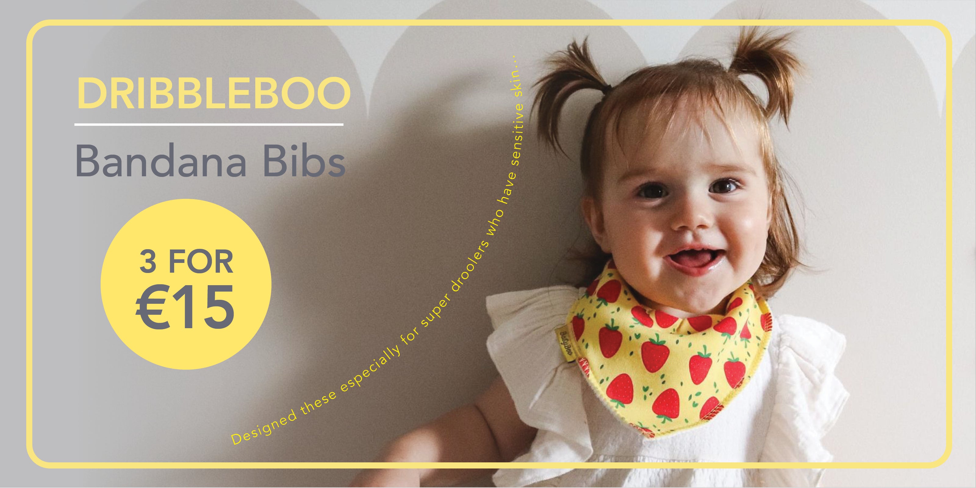DribbleBoo Baby Bandana Bibs