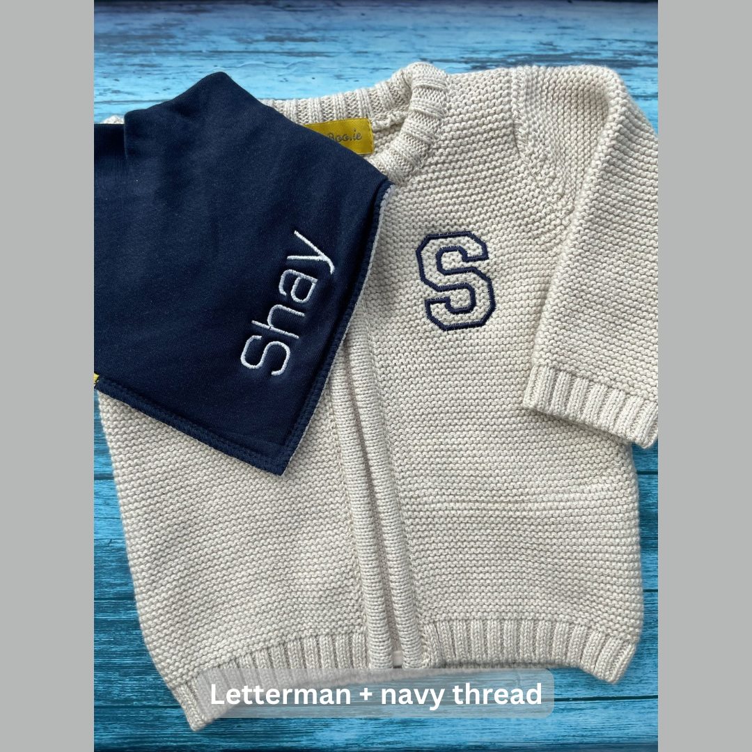 Turmeric organic cotton zipped cardigan