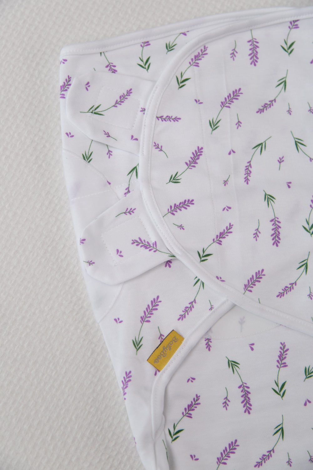 Lavender organic cotton SwaddleBoo