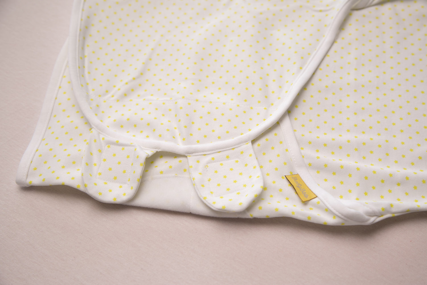 Lemon stars organic cotton SwaddleBoo
