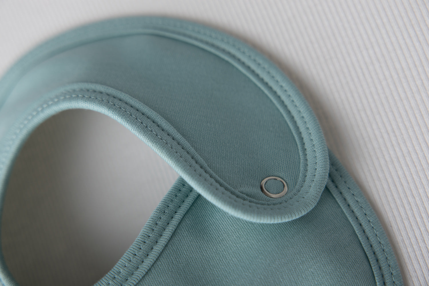 Just duck egg organic cotton LittleBoo baby bib