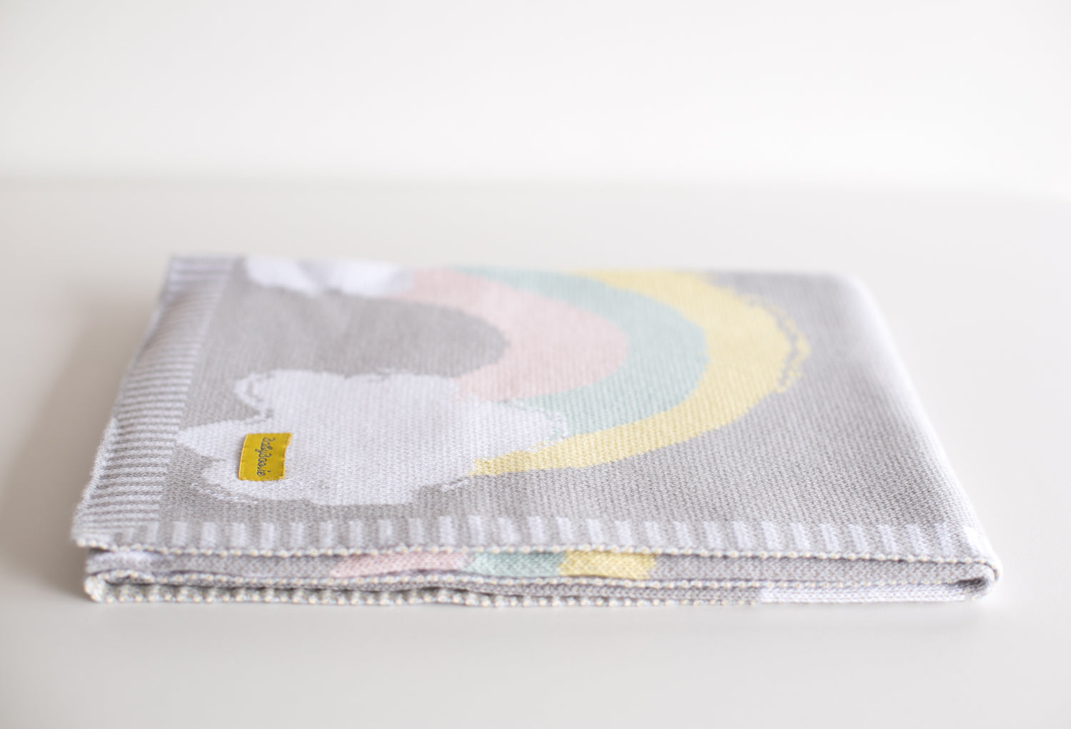 Organic cotton rainbows BlankieBoo