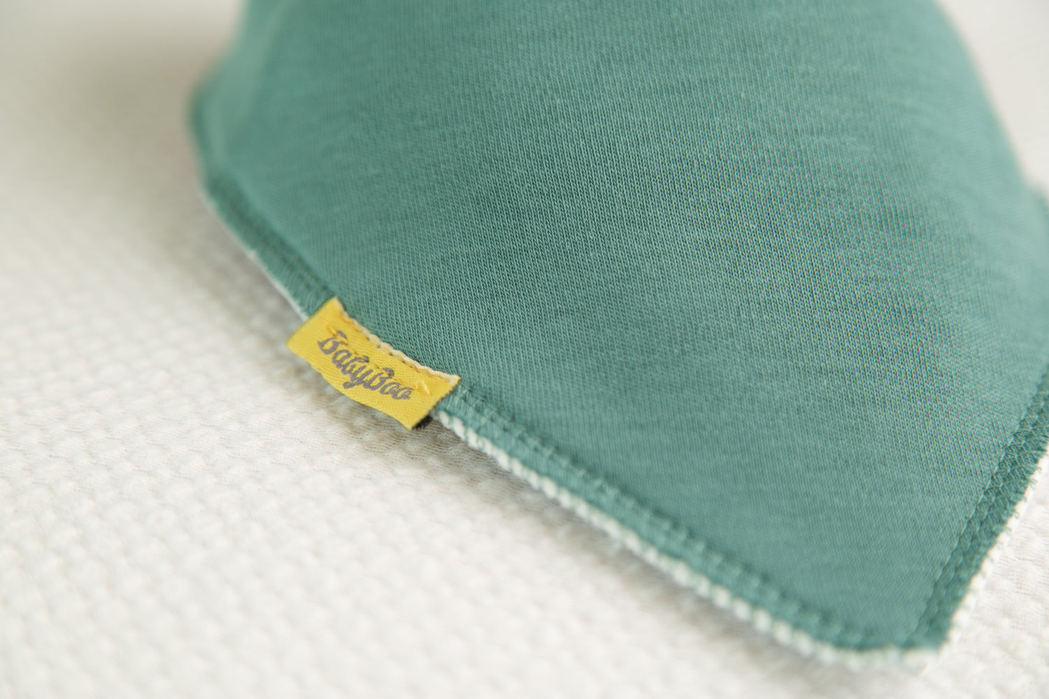 Just Teal organic cotton DribbleBoo bandana bib