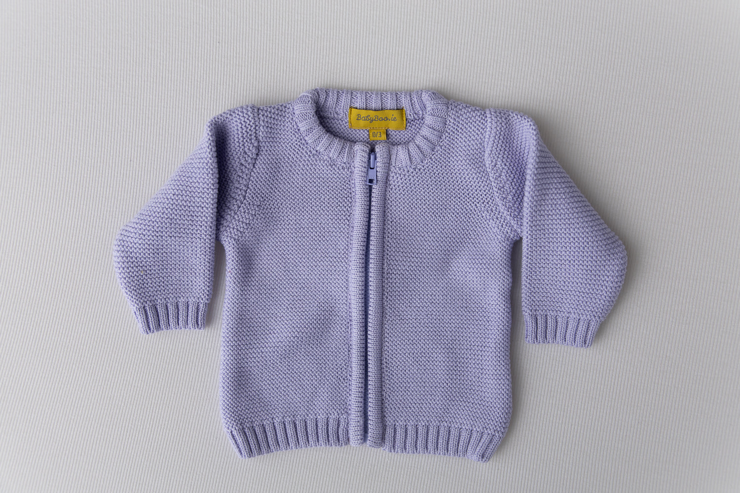 Mo Chroí organic cotton zipped cardigan