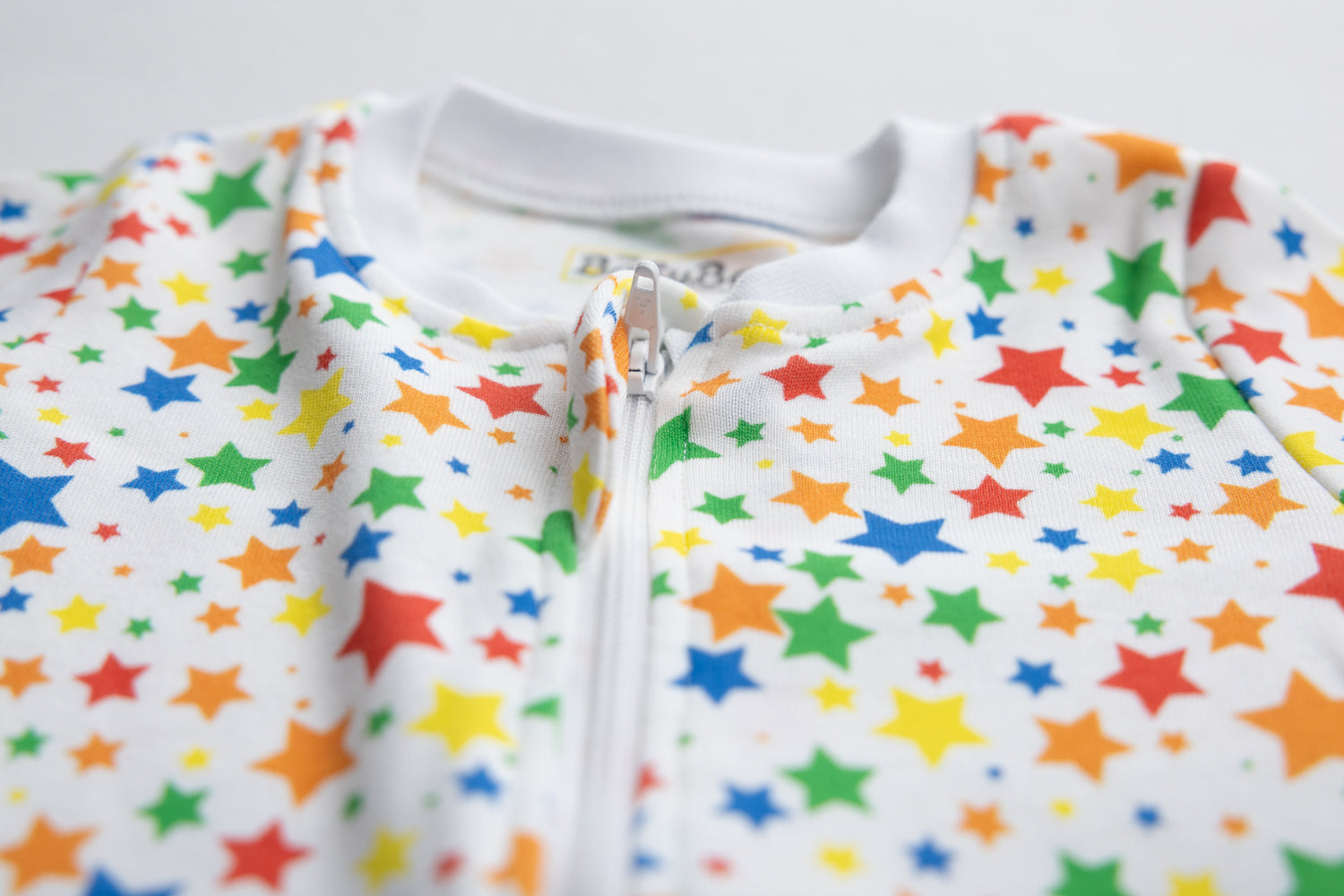 Superstars organic cotton ZippyBoo suit