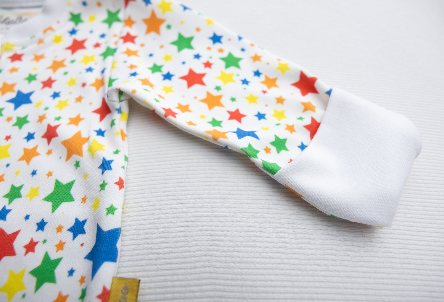 Superstars organic cotton ZippyBoo suit