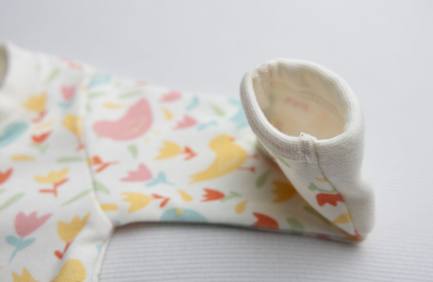 Spring Chicks organic cotton ZippyBoo suit