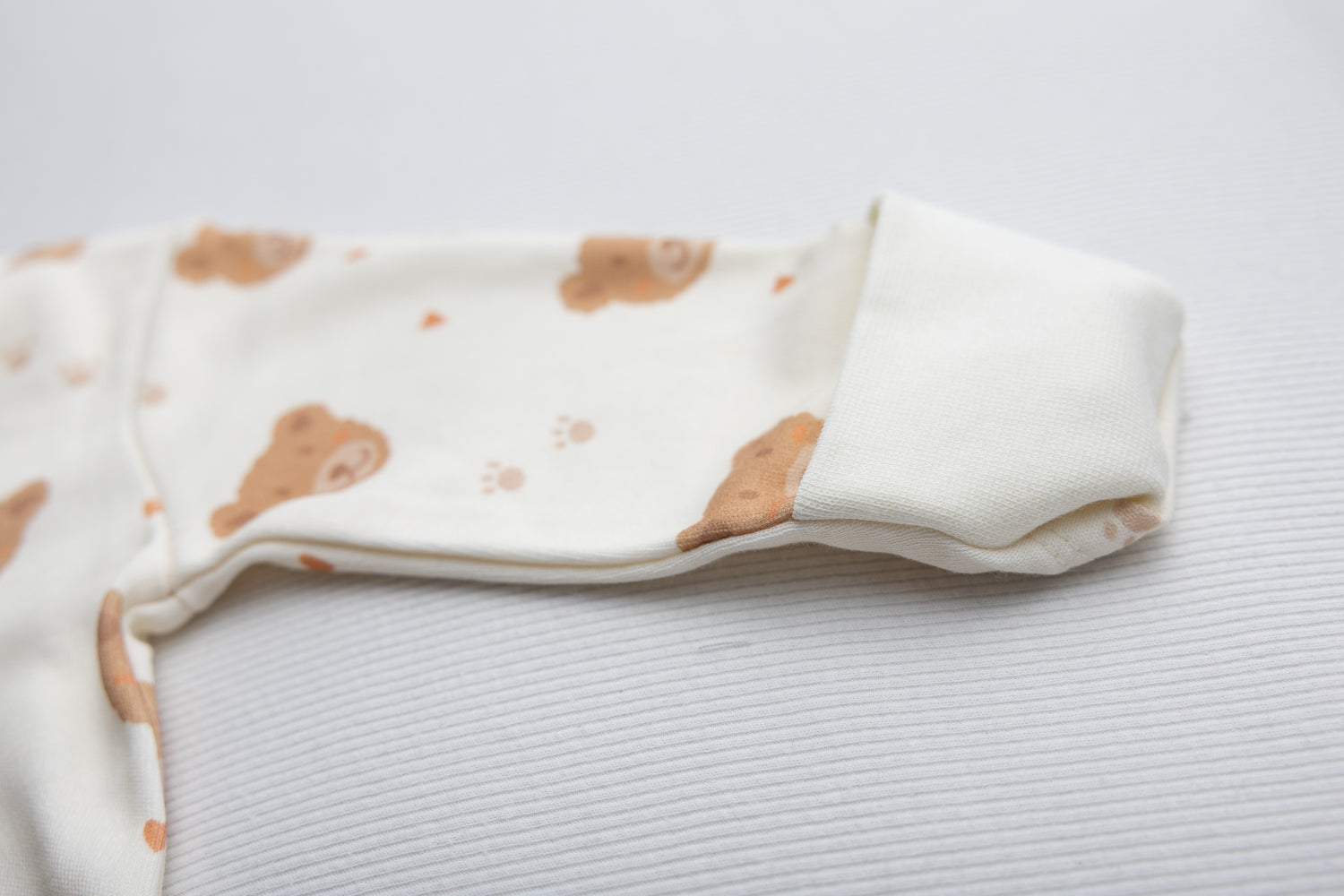 Lovely Teddy bears organic cotton ZippyBoo suit
