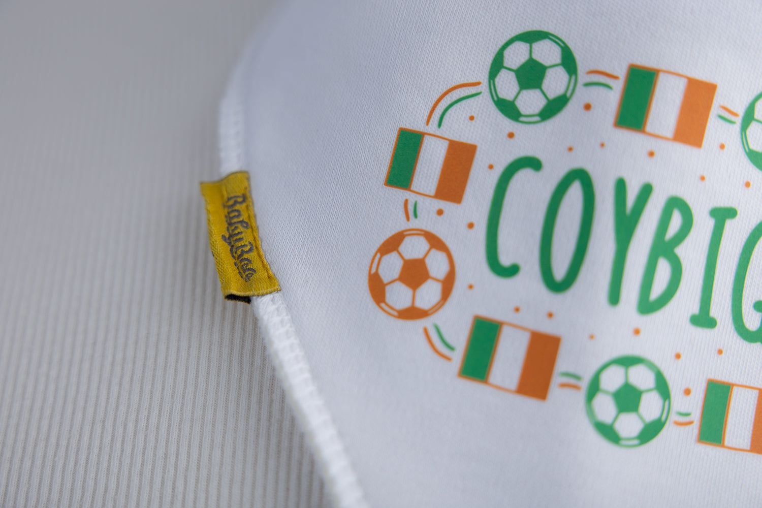 COYBIG organic cotton DribbleBoo bandana bib