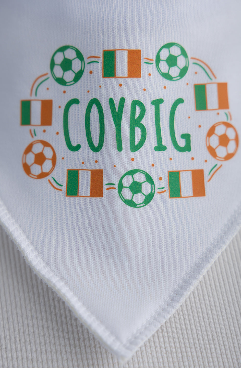 COYBIG organic cotton DribbleBoo bandana bib