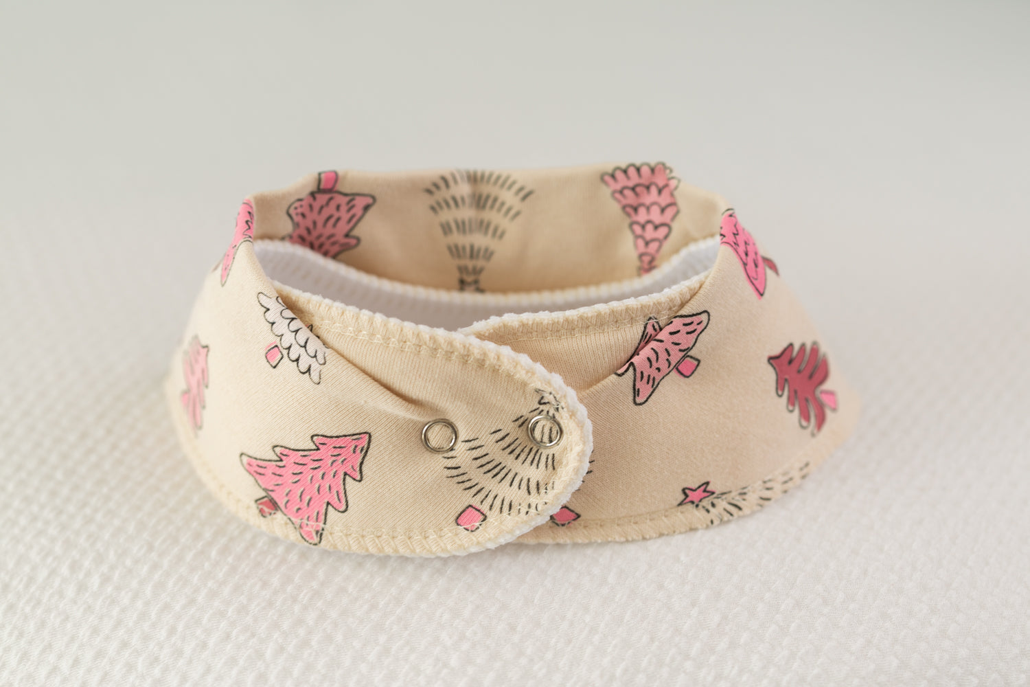 Candyfloss trees organic cotton DribbleBoo bandana bib