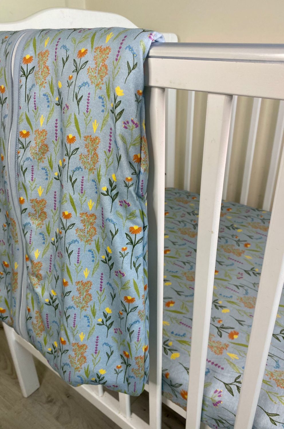 Wildflowers organic cotton SnuggleBoo sleeping bag (2.5 tog)