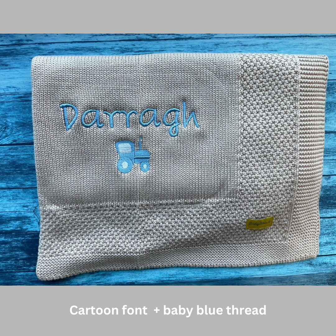 Organic cotton beautiful biscuit (Pink Beige) BlankieBoo