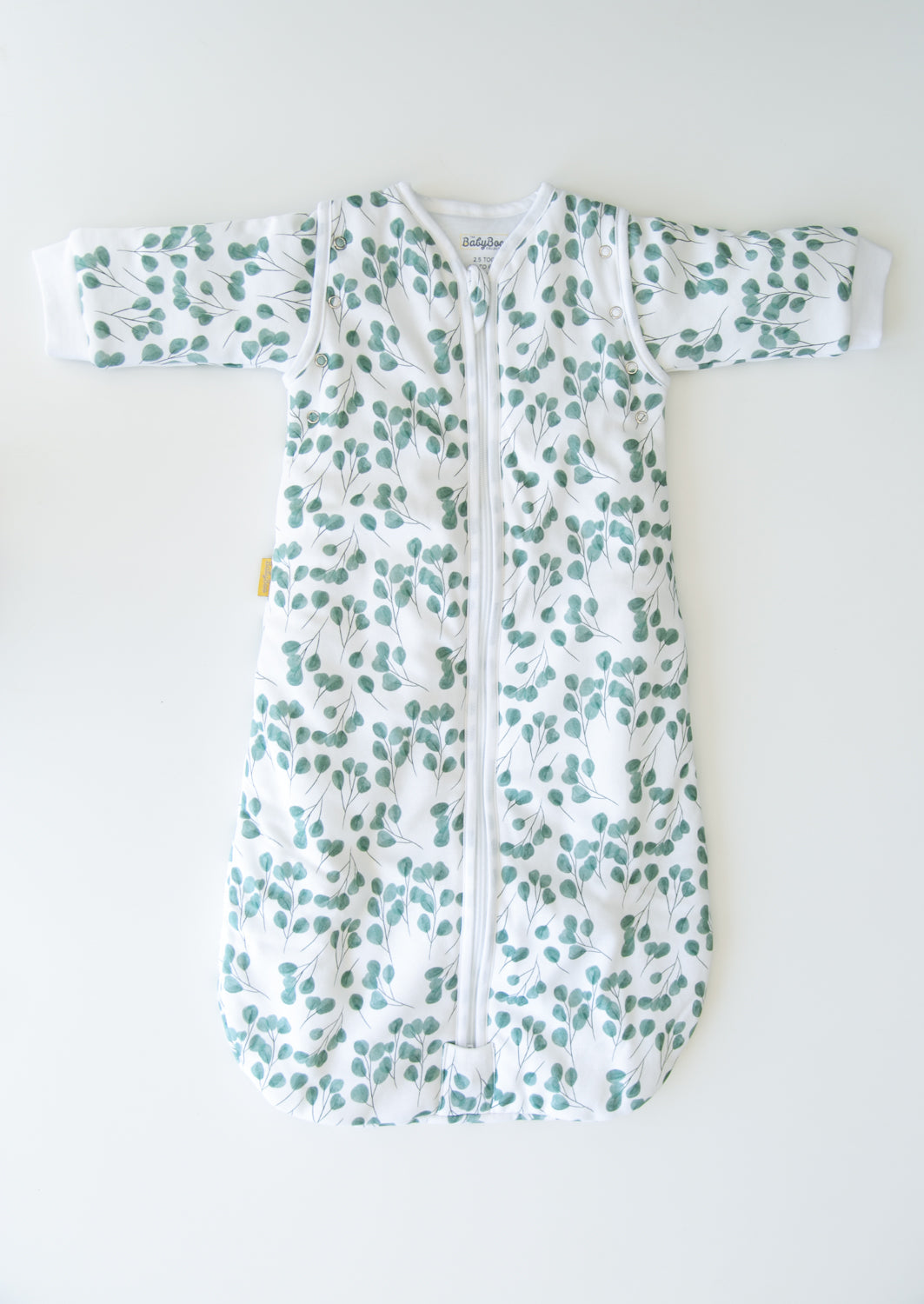 Eucalyptus organic cotton SnuggleBoo sleeping bag (1 tog)