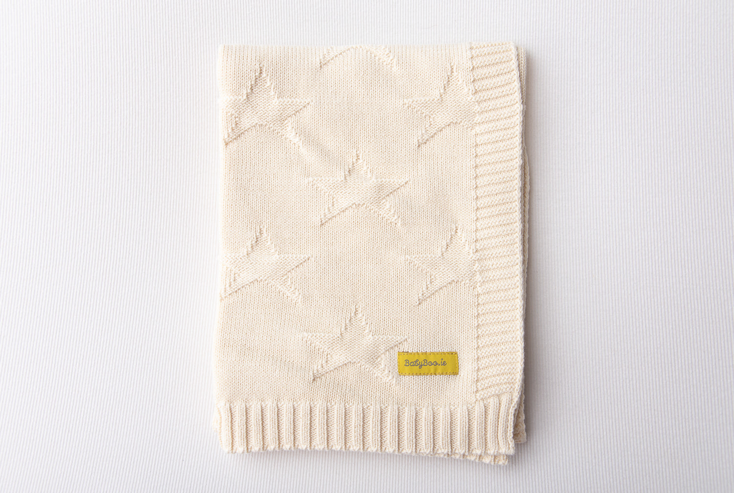 Our little star cream organic cotton BlankieBoo