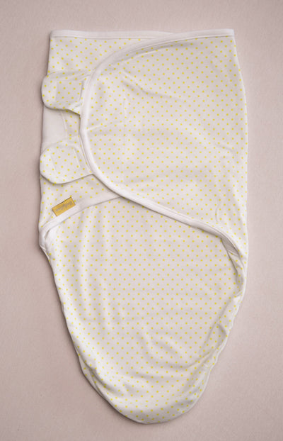 Lemon stars organic cotton SwaddleBoo