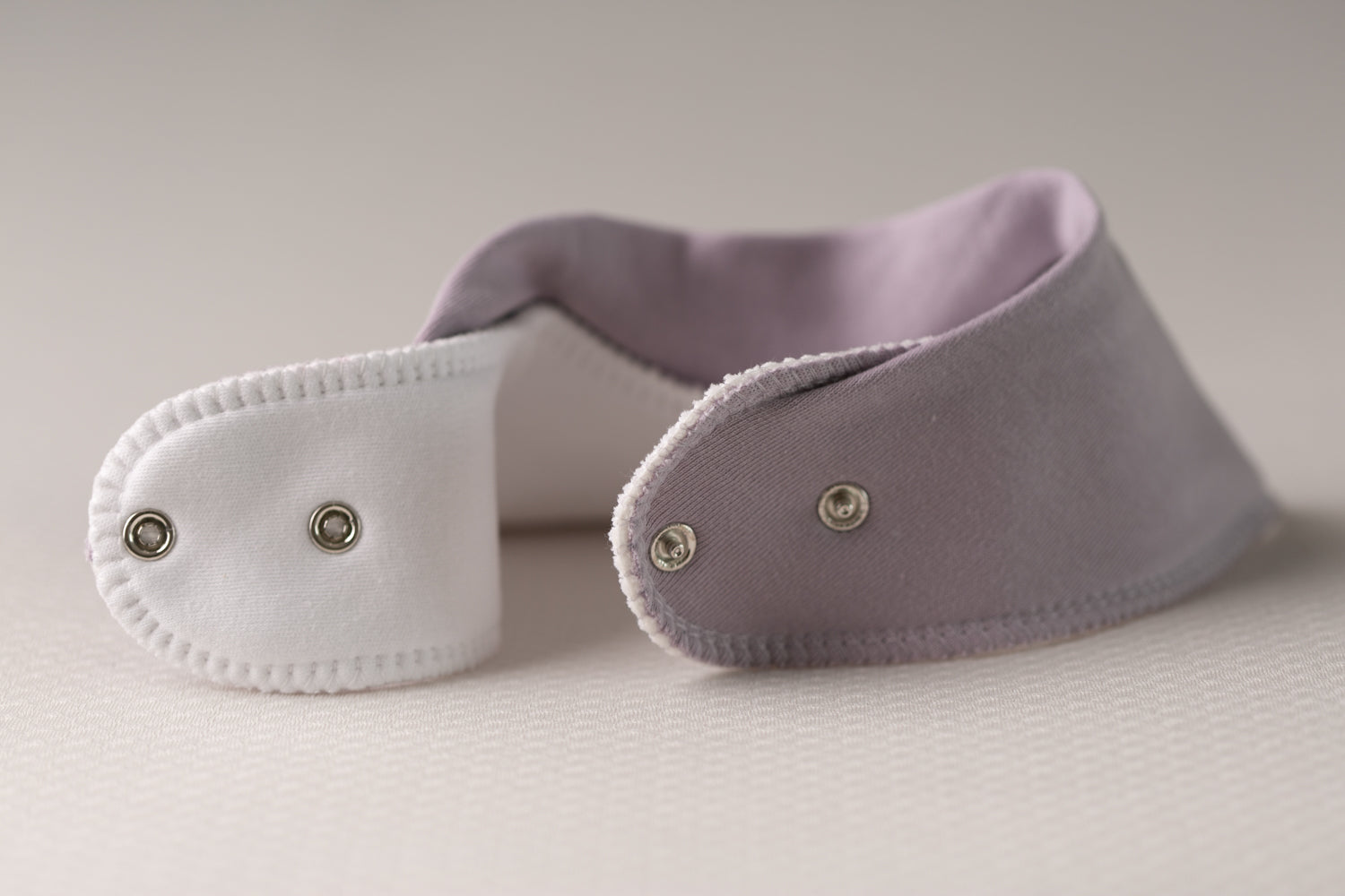 Bunny Love organic cotton DribbleBoo bandana bib