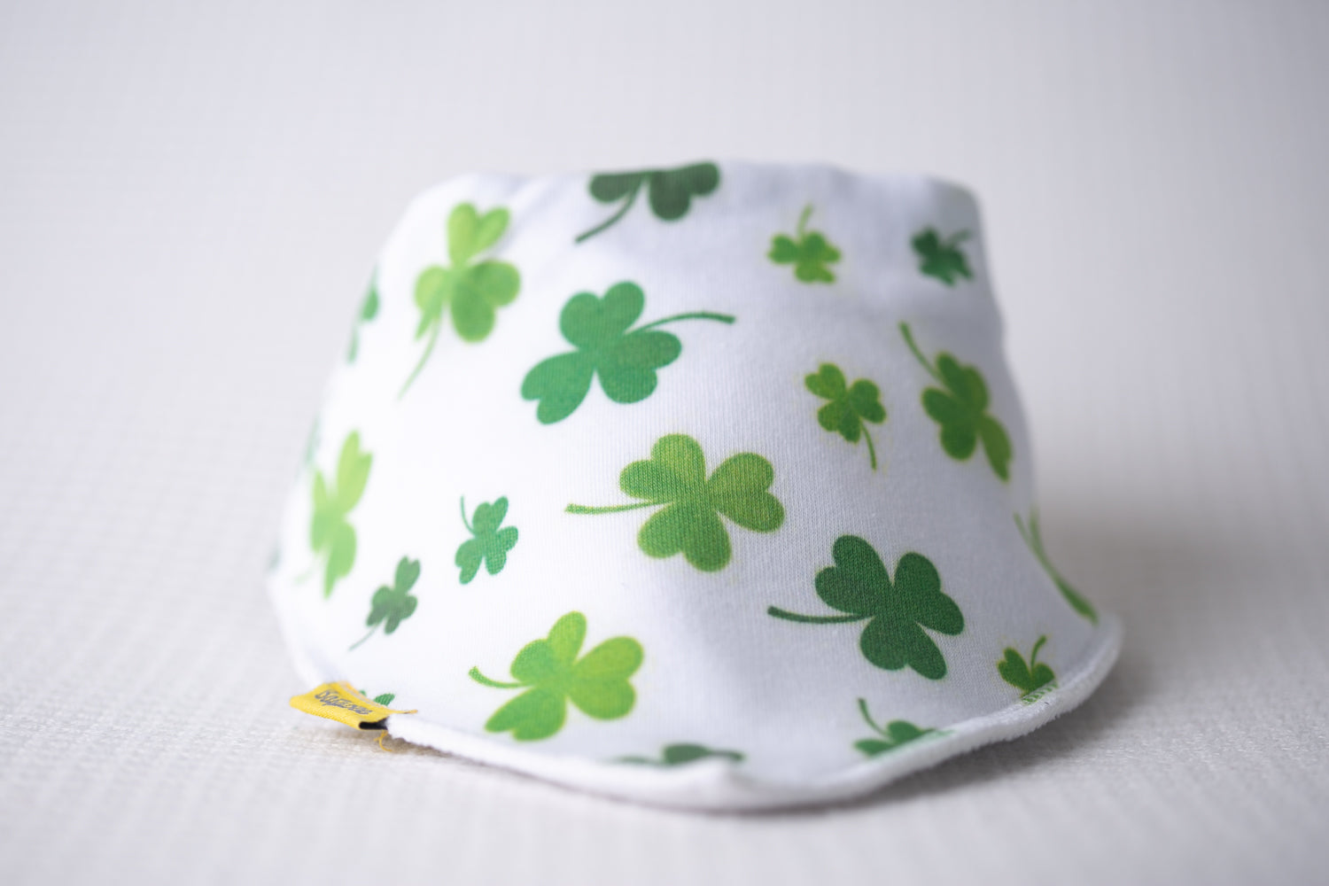 Shamrocks organic cotton DribbleBoo bandana bib