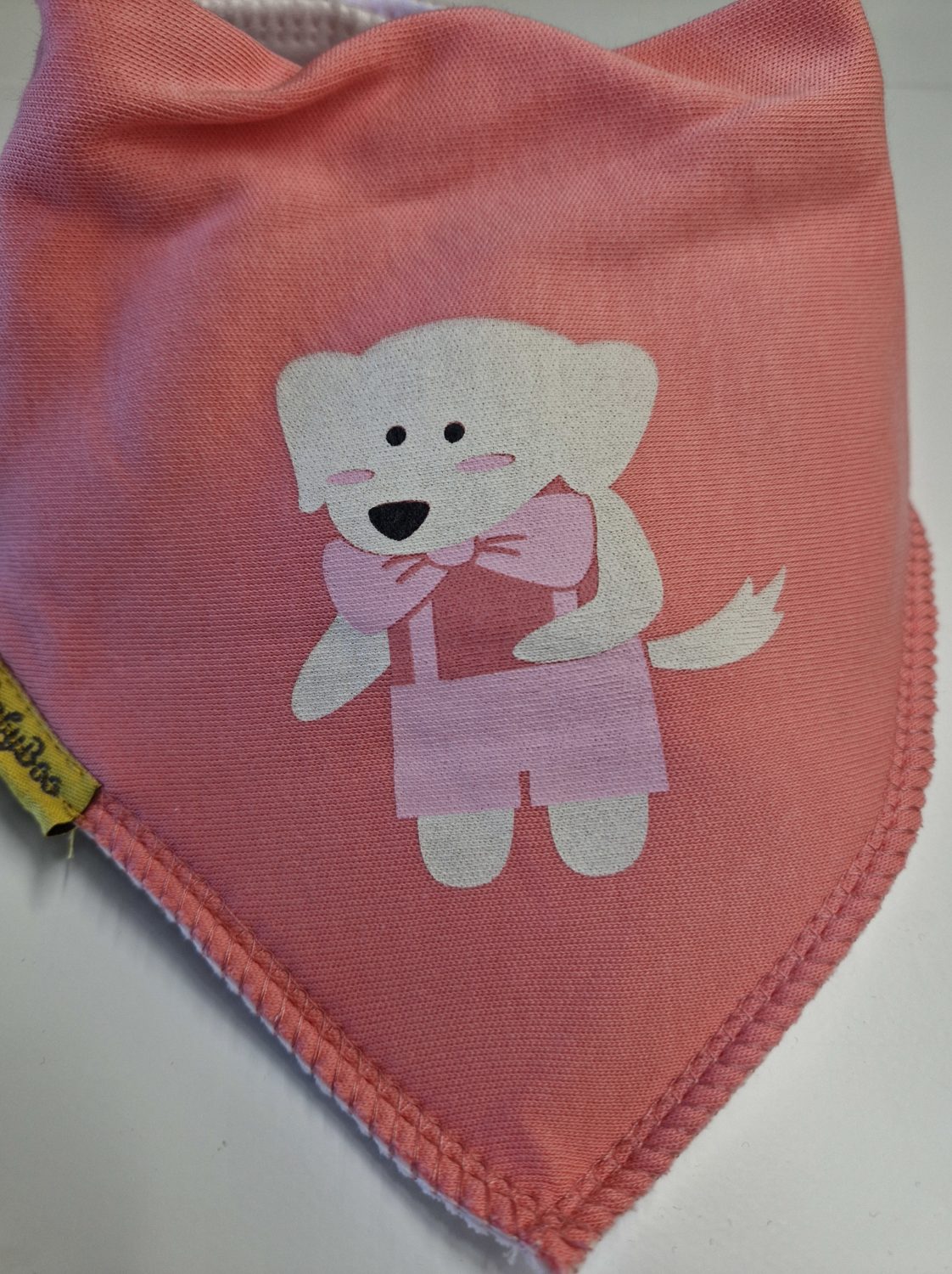 Posh Pooch organic cotton DribbleBoo bandana bib