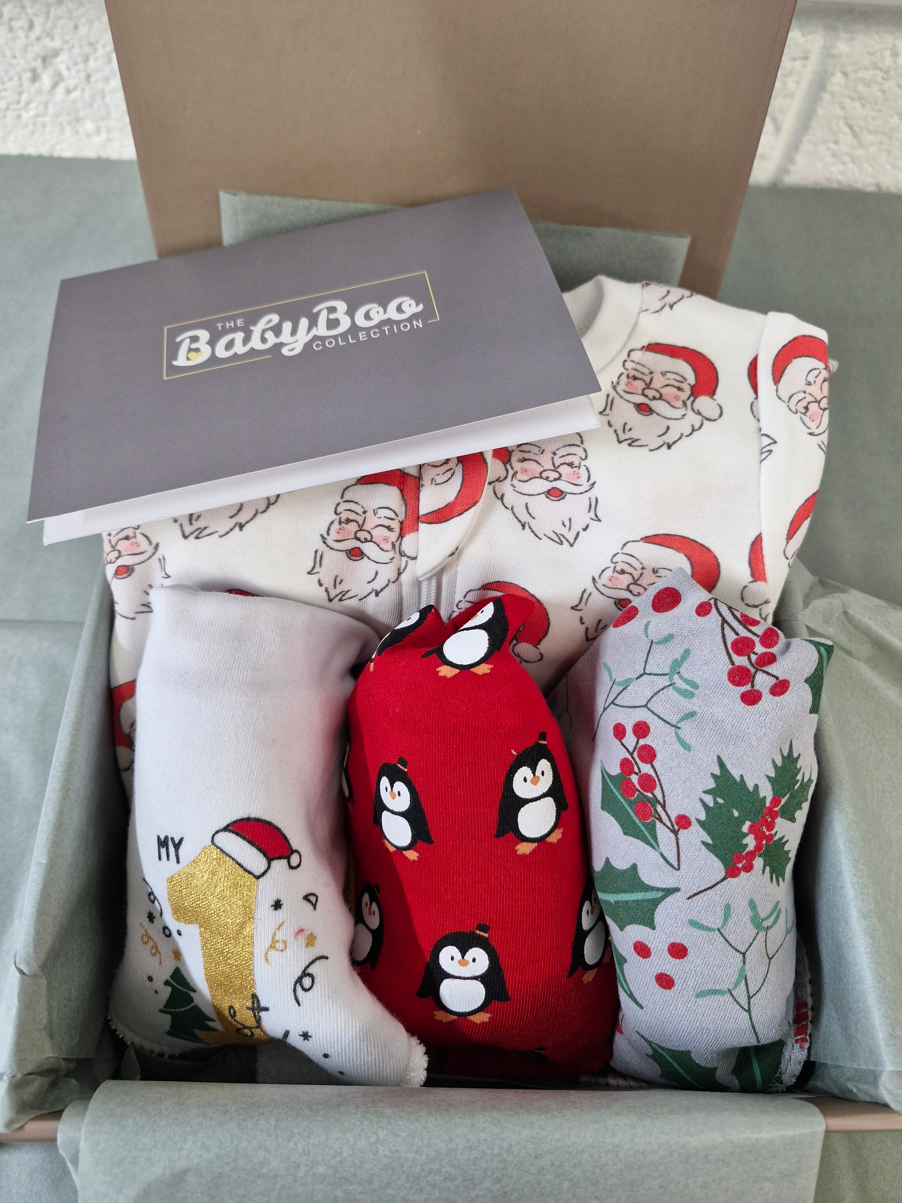 Christmas Zippy and bibs Luxury Gift Box