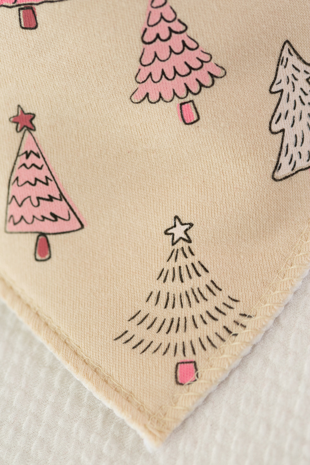 Candyfloss trees organic cotton DribbleBoo bandana bib