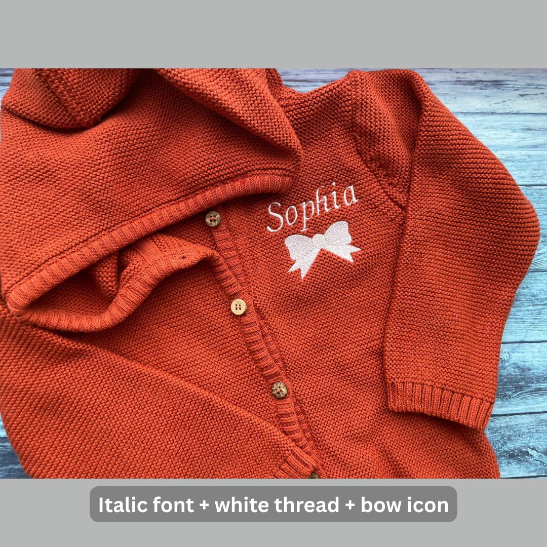 Rust organic cotton hoodie
