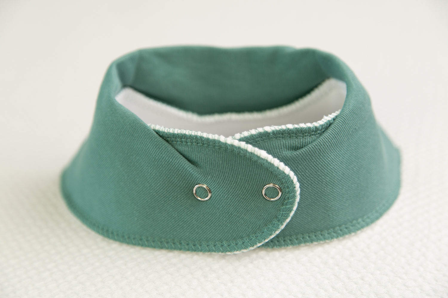 Just Teal organic cotton DribbleBoo bandana bib
