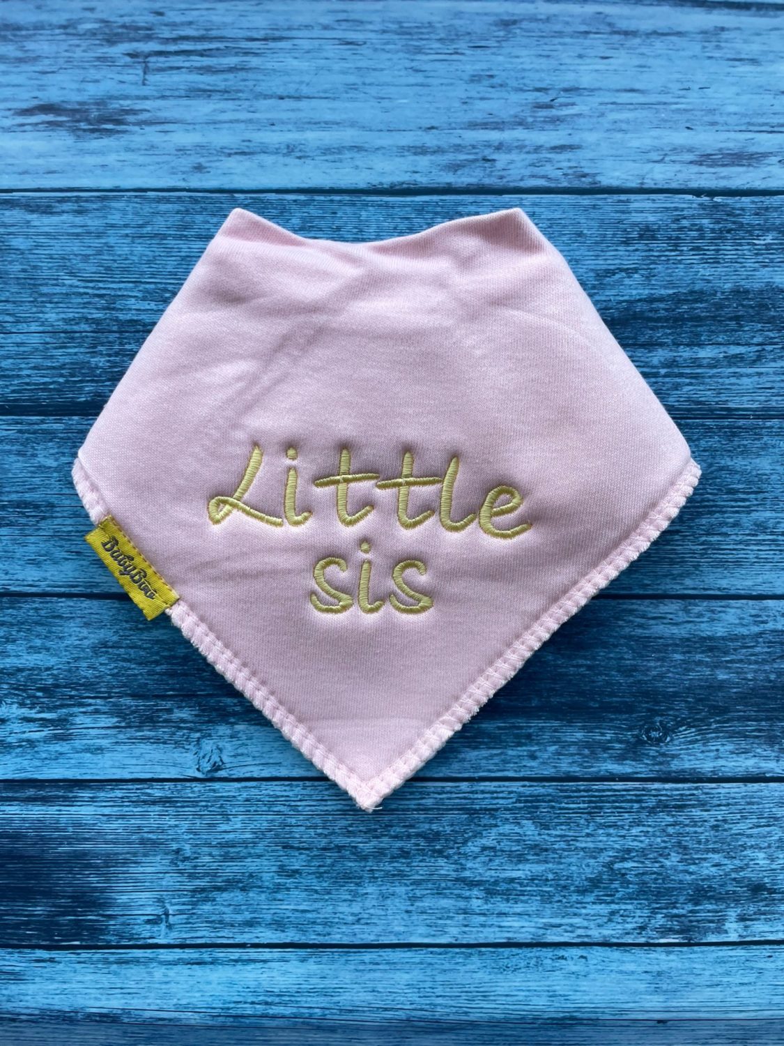 Personalised organic cotton DribbleBoo bandana bib