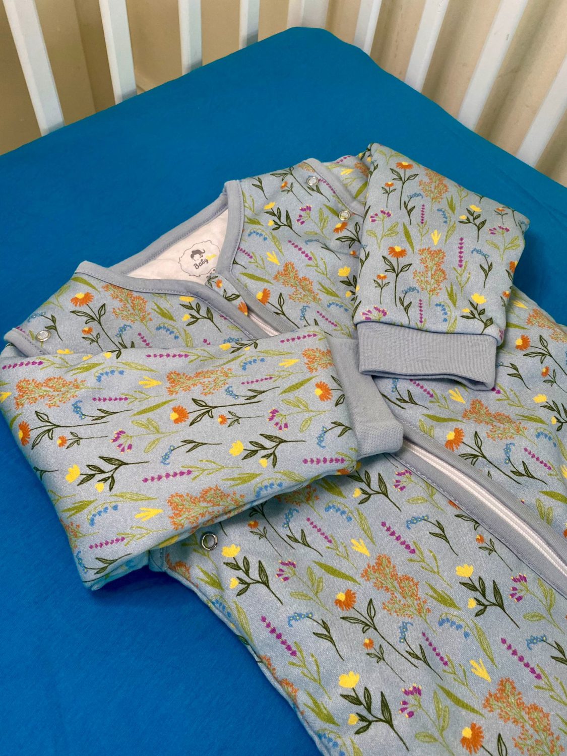 Wildflowers organic cotton SnuggleBoo sleeping bag (2.5 tog)