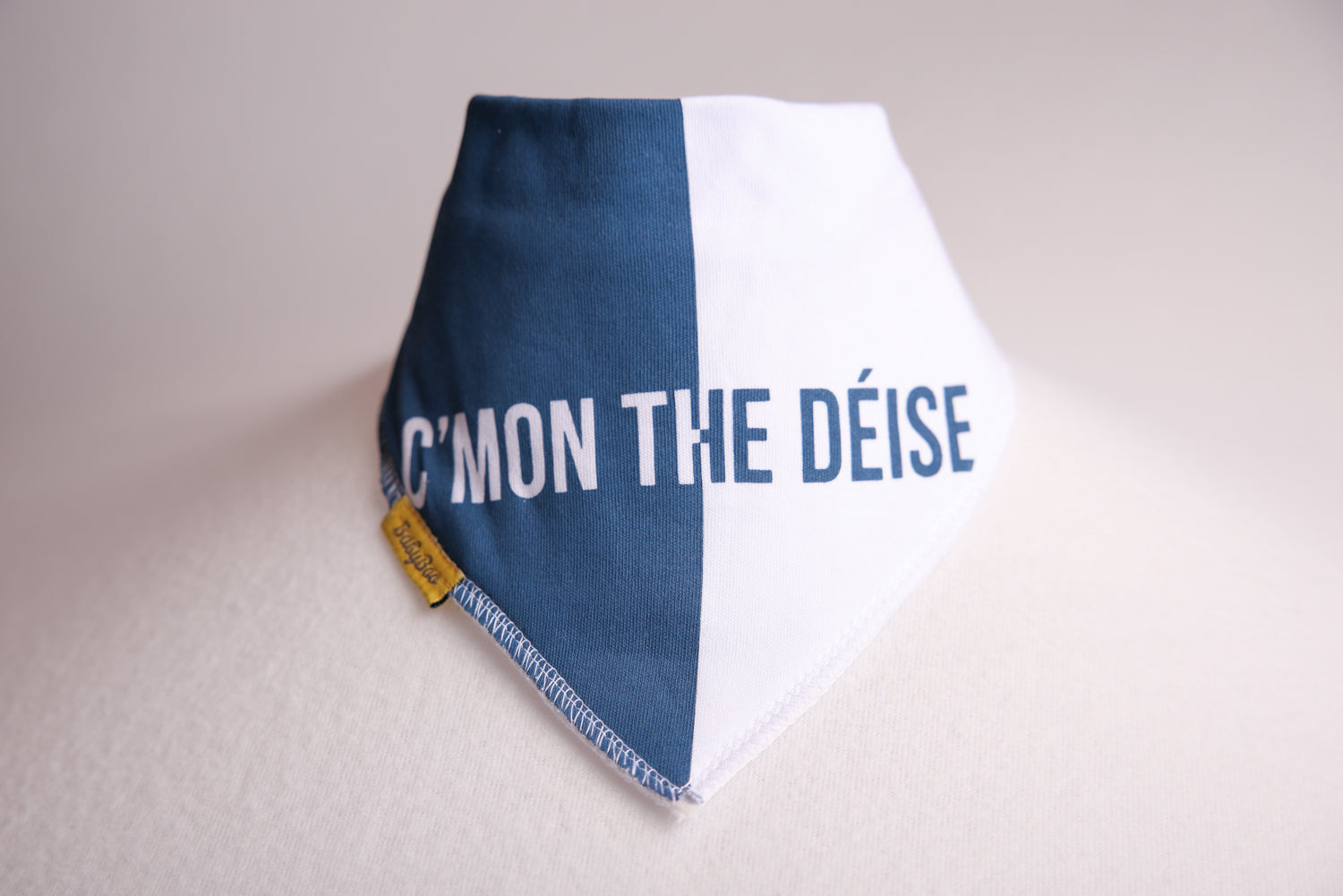 Waterford GAA organic cotton DribbleBoo bandana bib
