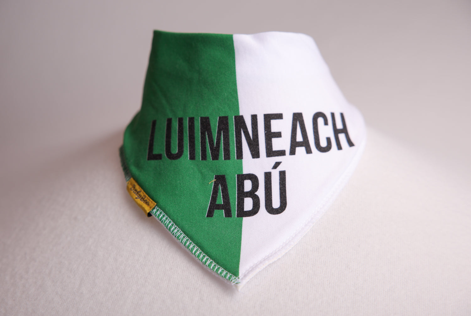 Limerick GAA organic cotton DribbleBoo bandana bib