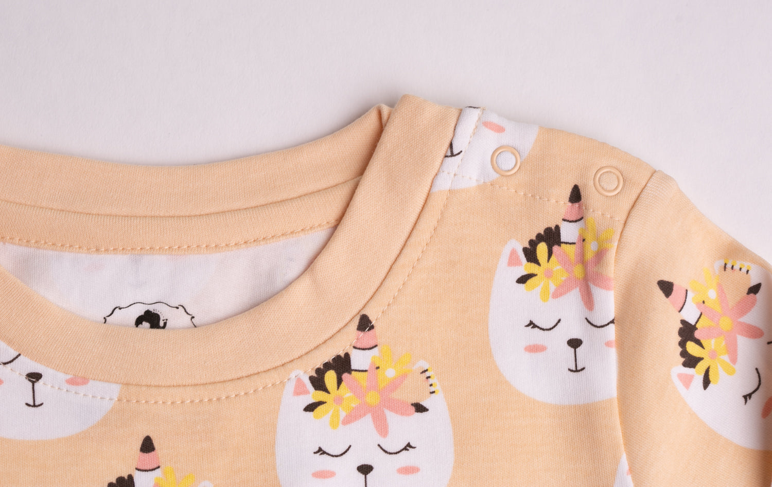 Caticorn organic cotton loungewear set