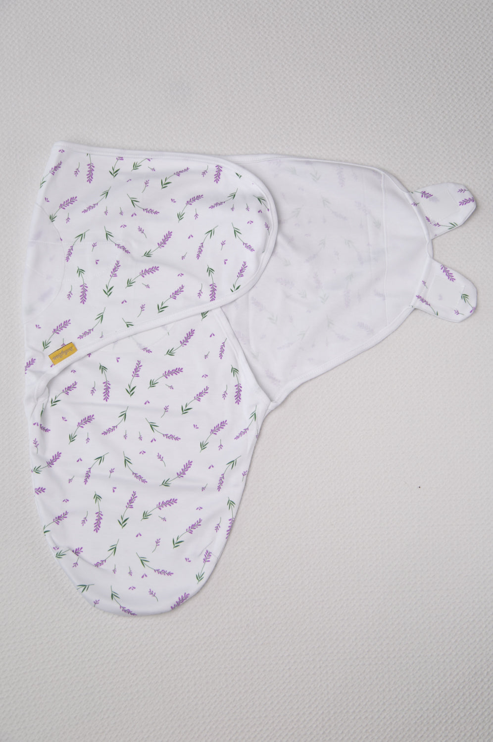 Lavender organic cotton SwaddleBoo