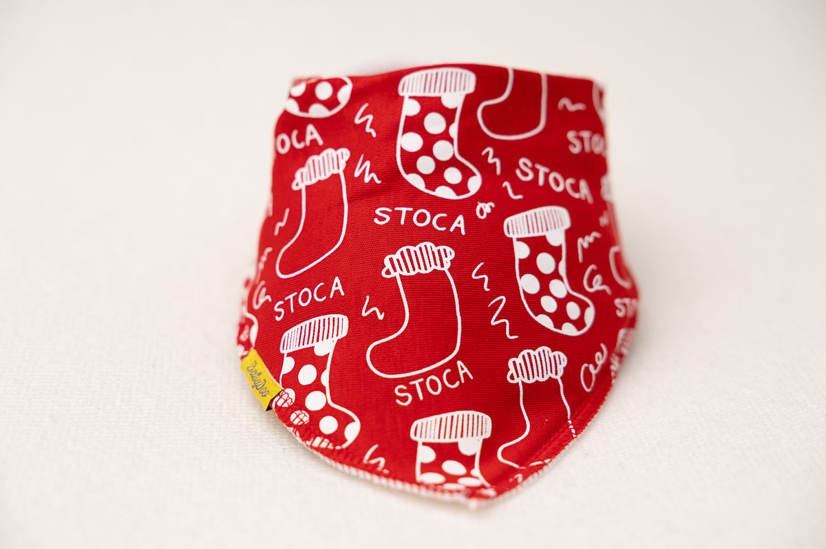Stoca organic cotton DribbleBoo bandana bib
