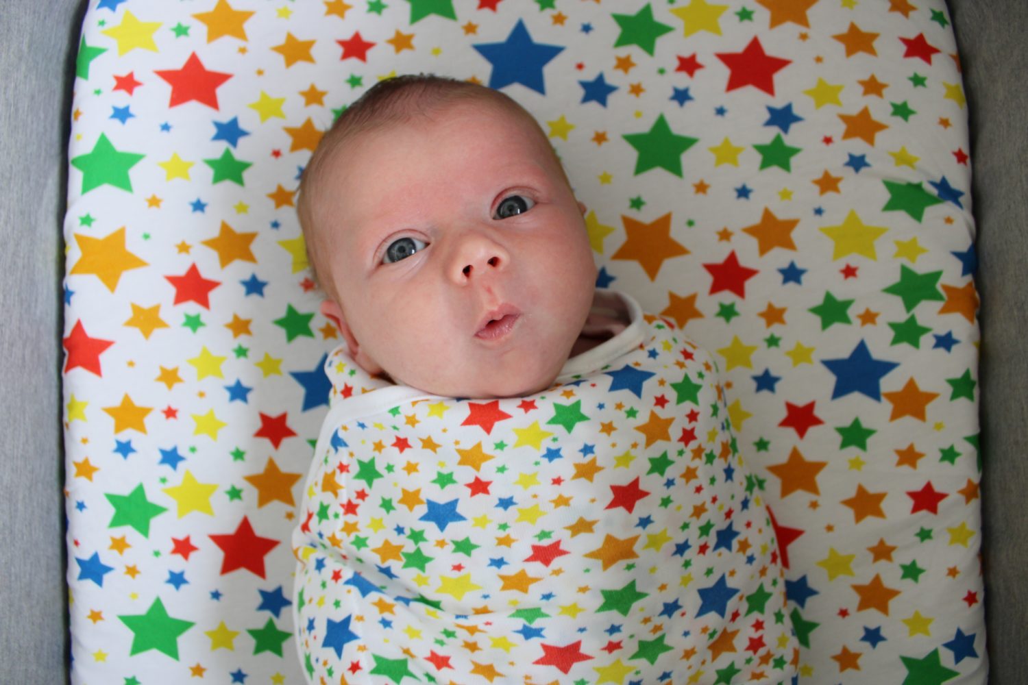 Superstars organic cotton SwaddleBoo