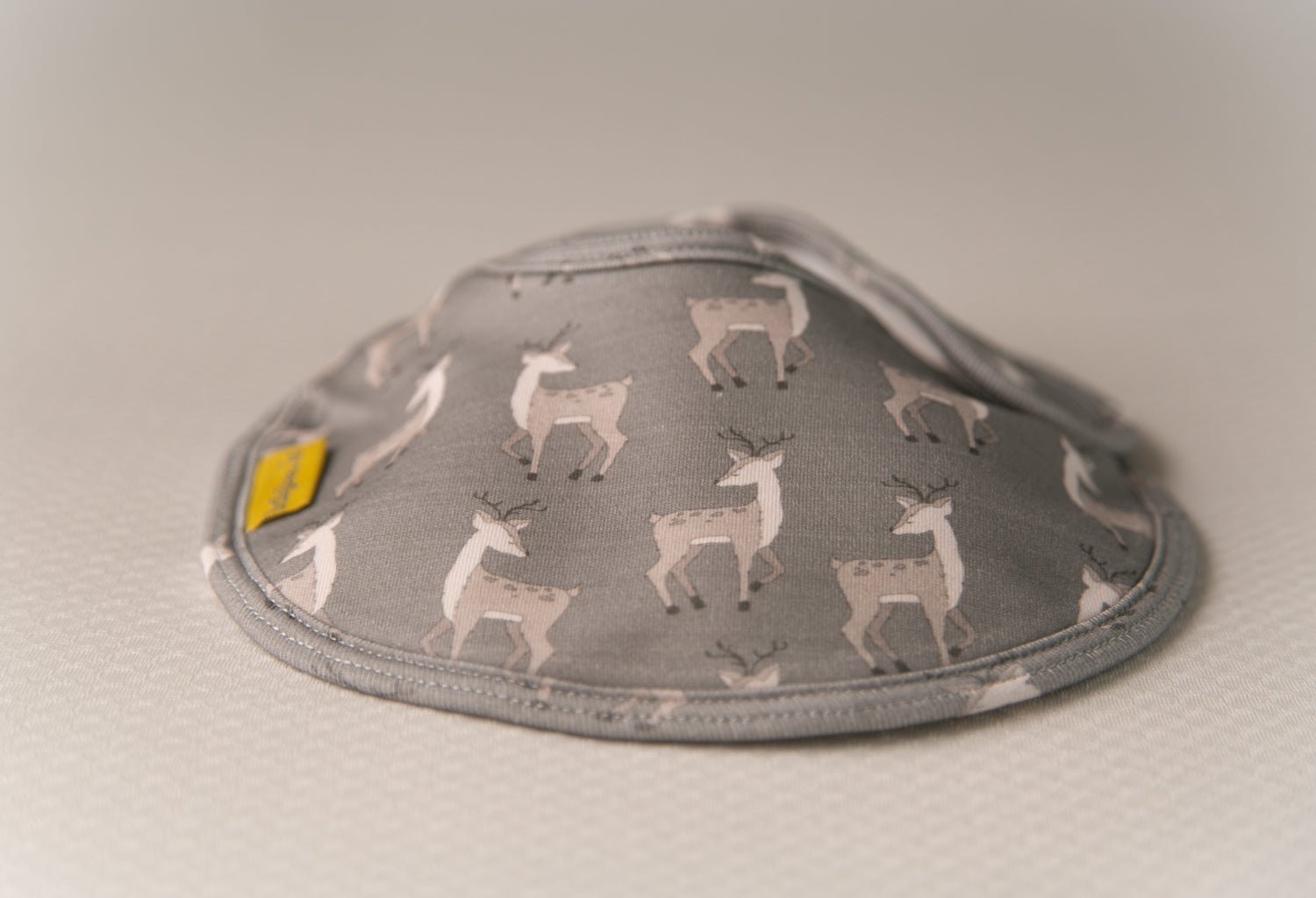 Grey Deers organic cotton LittleBoo baby bib