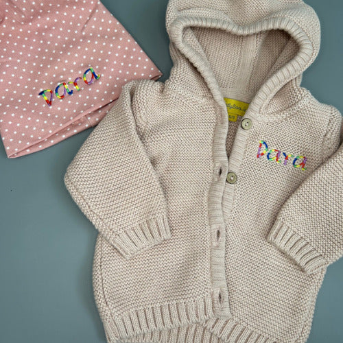 Biscuit organic cotton hoodie