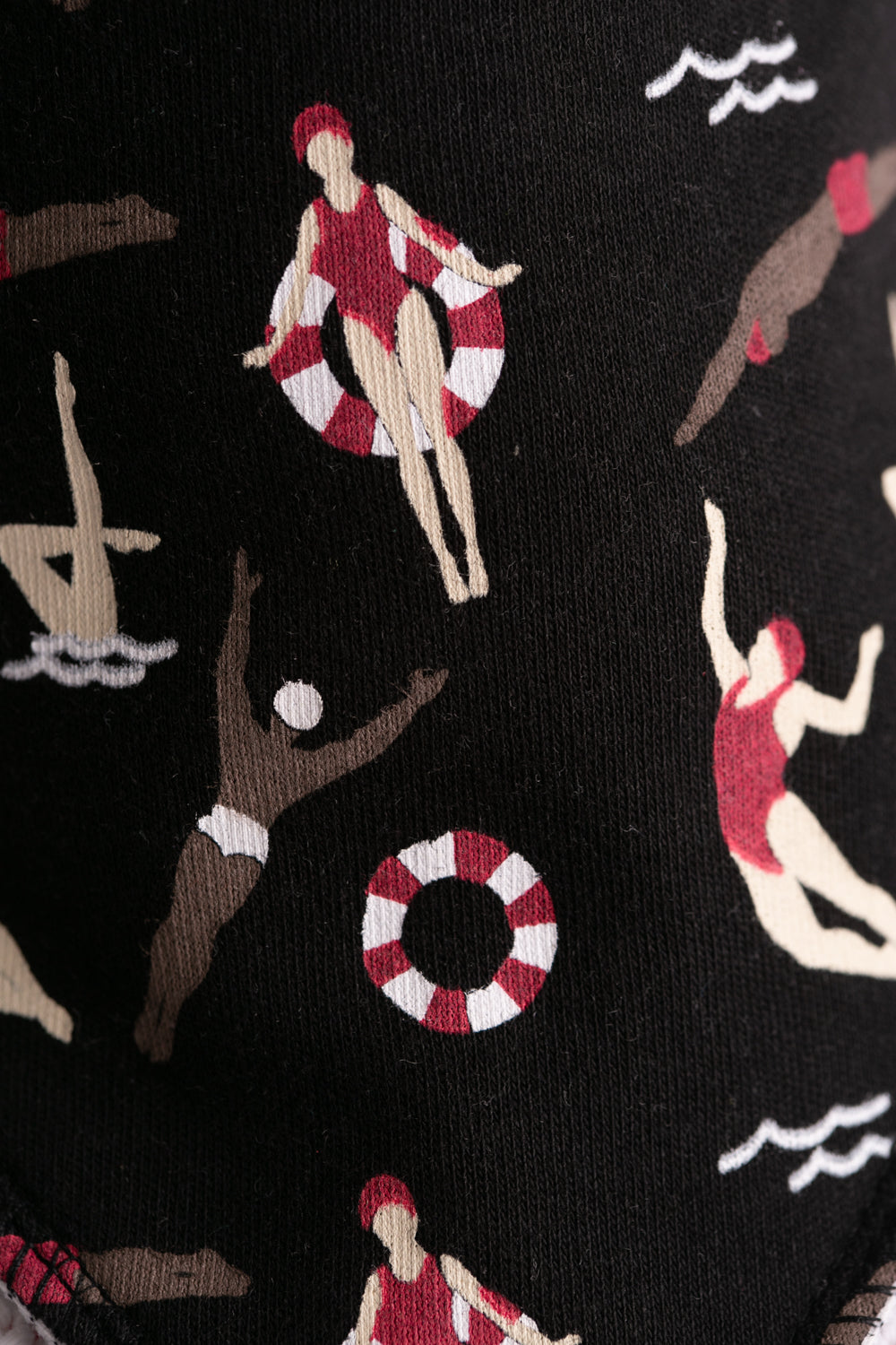 Swimmers organic cotton DribbleBoo bandana bib