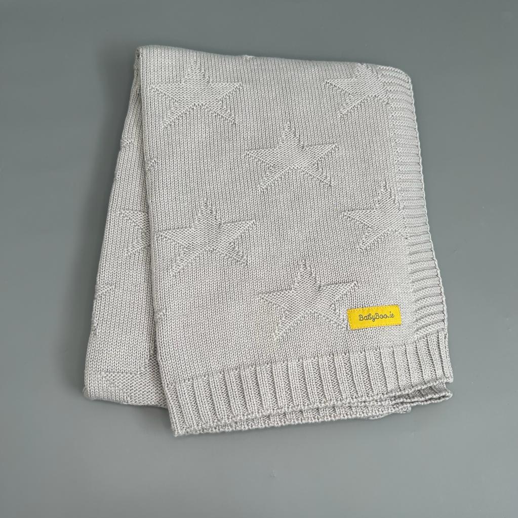 Floral name Personalised Organic Cotton BlankieBoo baby blanket