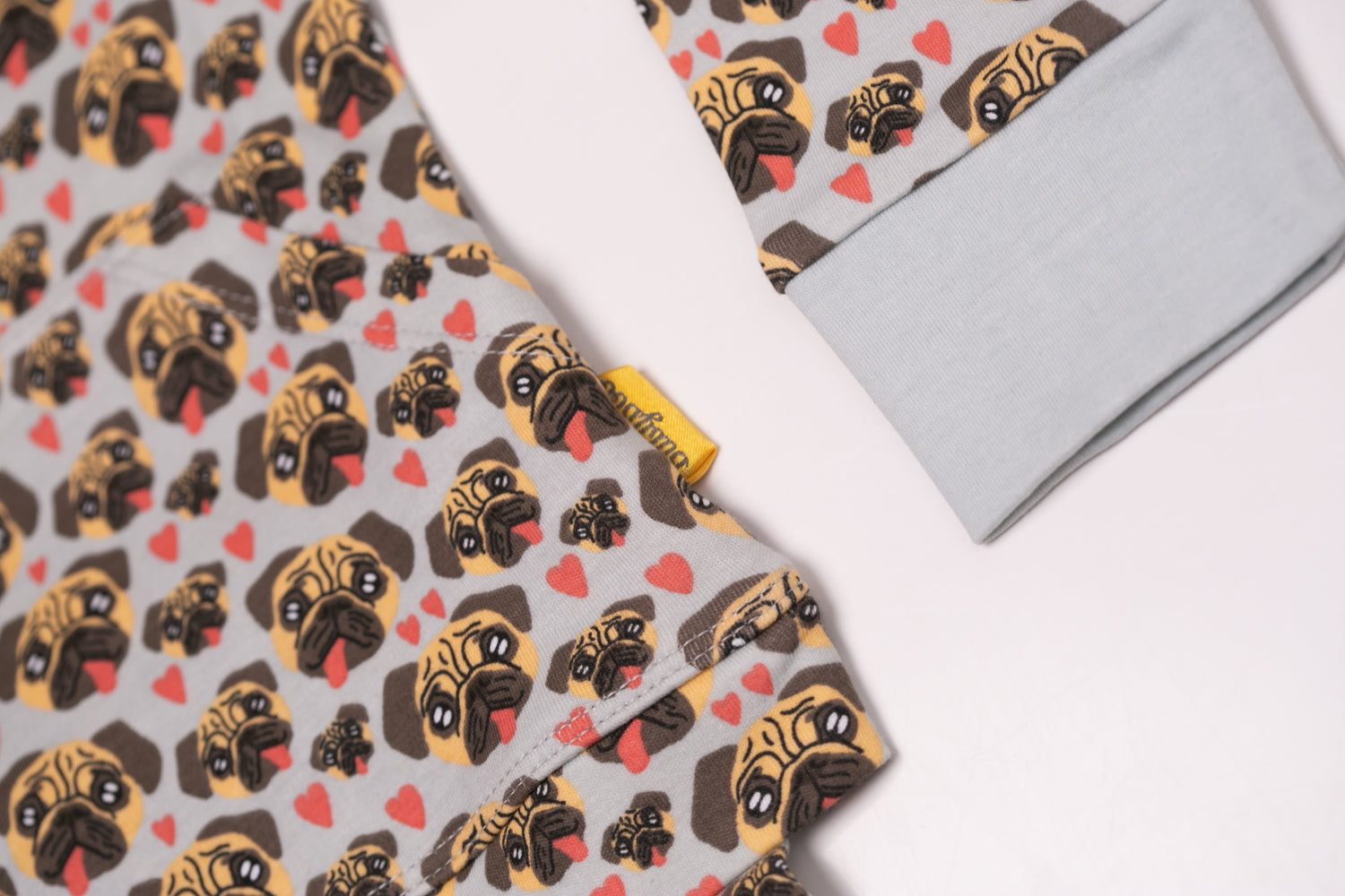 Puppy Love organic cotton loungewear set
