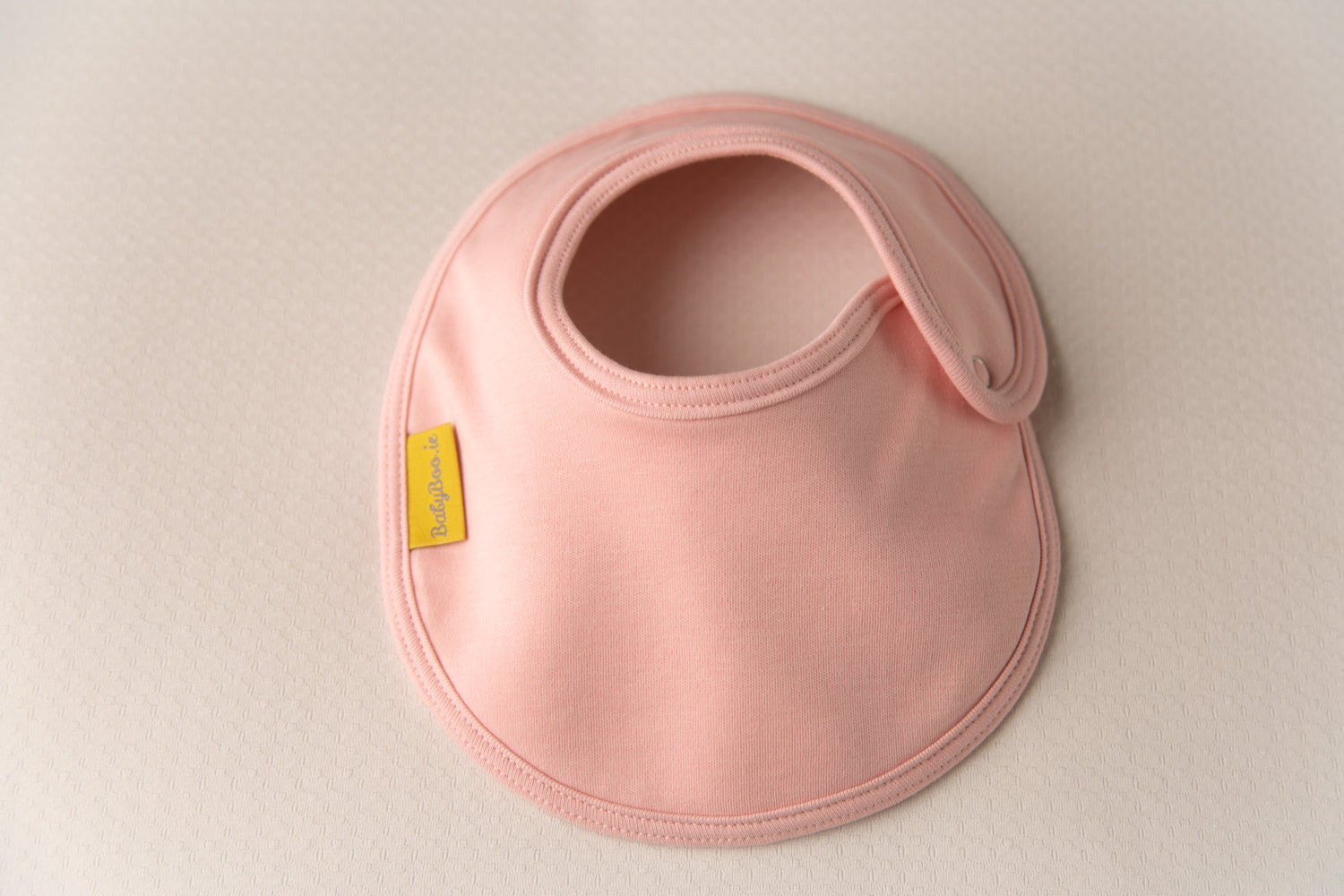 Just Dusty Pink organic cotton LittleBoo baby bib