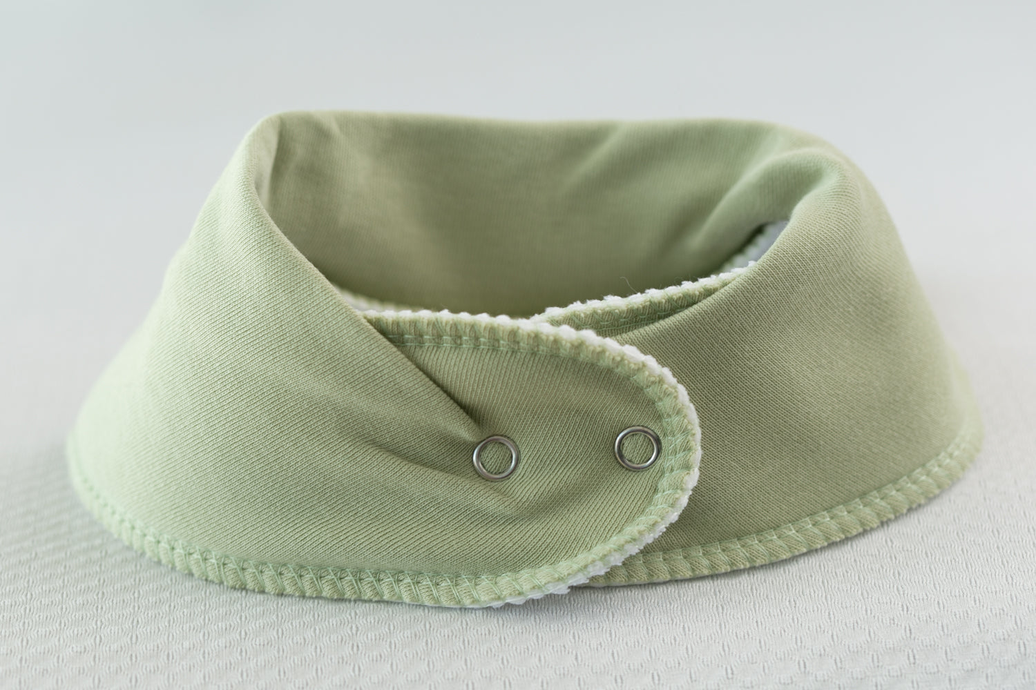Why, Snake, hello! Organic cotton DribbleBoo bandana bib