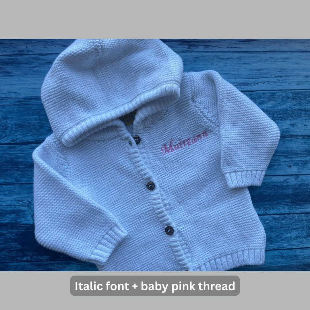 White organic cotton hoodie