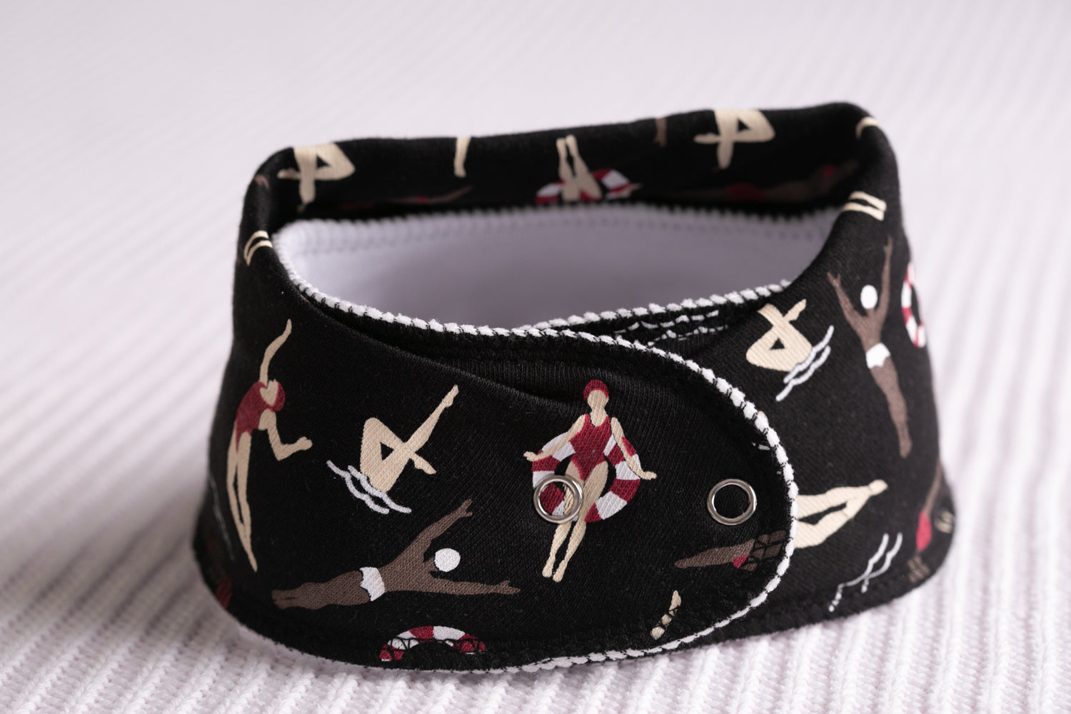 Swimmers organic cotton DribbleBoo bandana bib