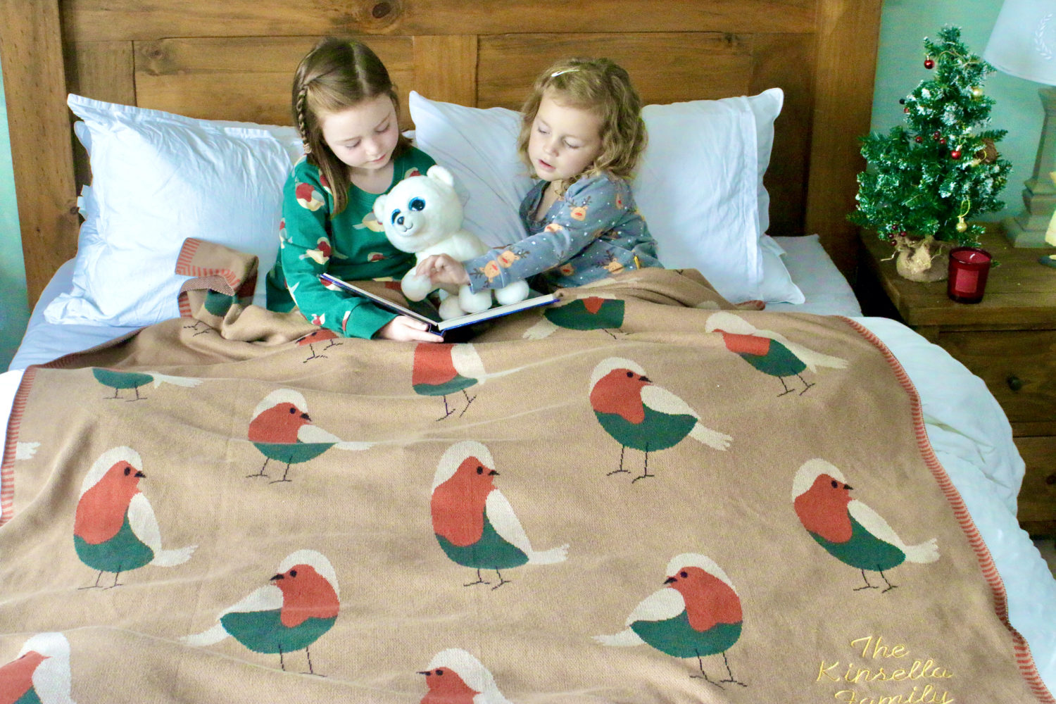 Robin organic cotton Family Cuddle blanket (no box/personalisation)