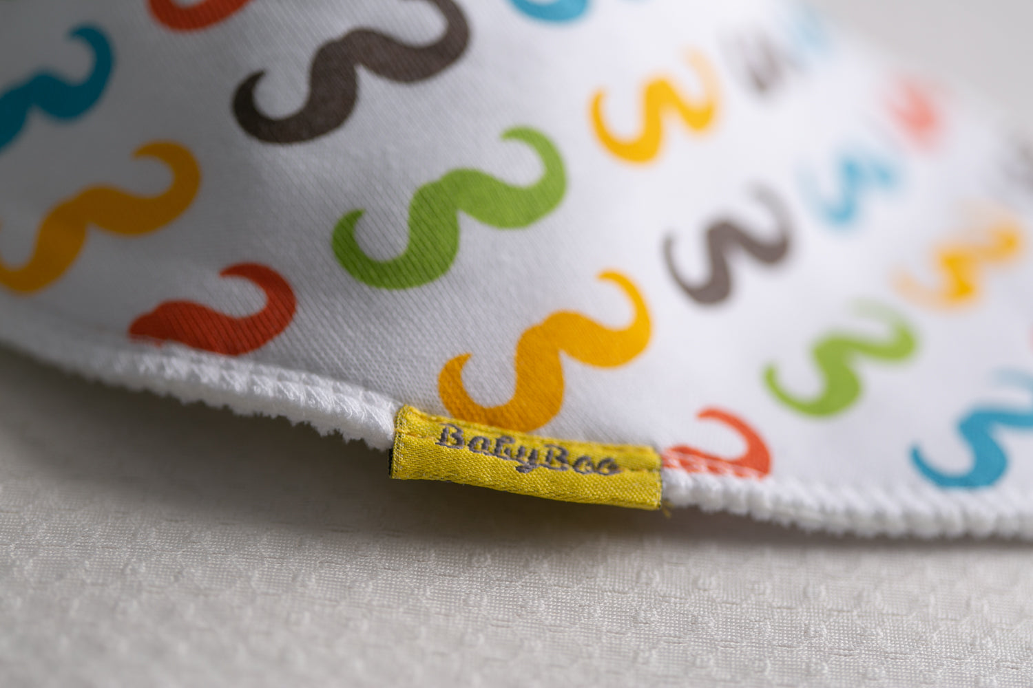 The Mo organic cotton DribbleBoo bandana bib