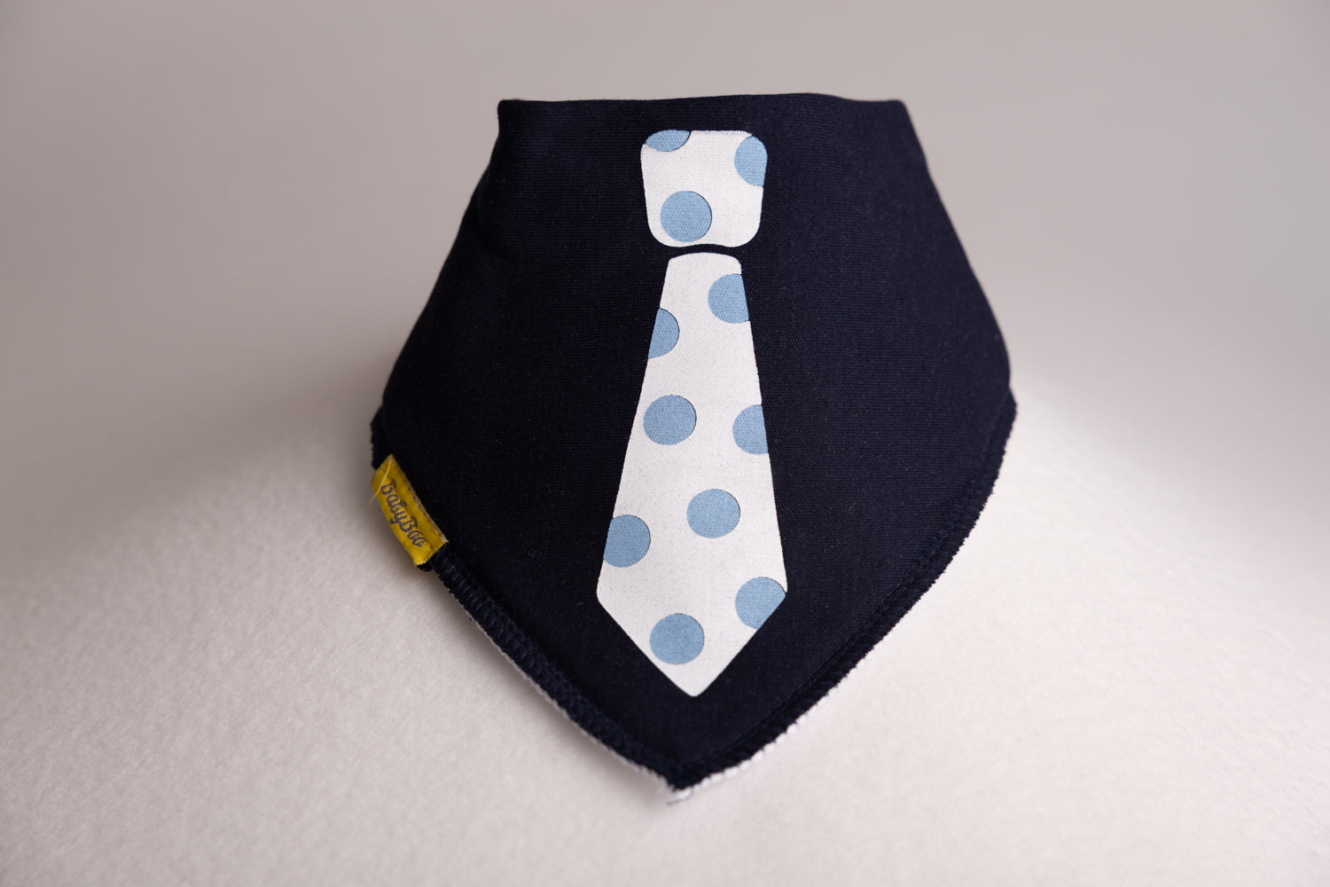 Mini CEO organic cotton DribbleBoo bandana bib