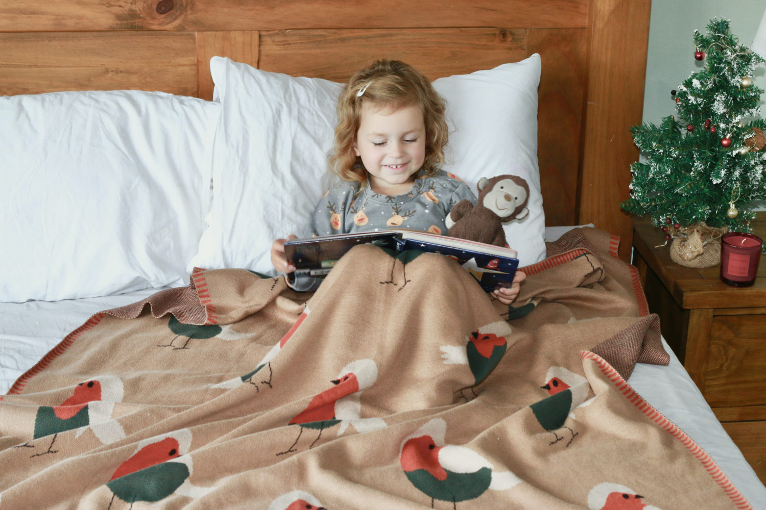 Robin organic cotton Family Cuddle blanket (no box/personalisation)